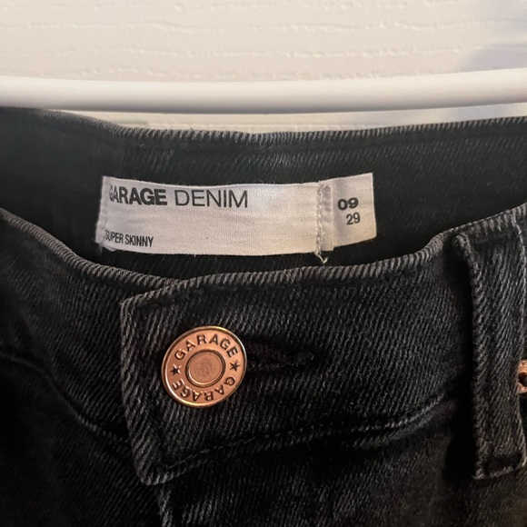 Garage black skinny jeans - Picture 3 of 4